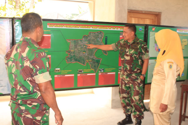 Dandim Klaten Cek Kotis TMMD Reguler 105 Tahun 2019