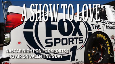 NASCAR Night on FOX Sports 1 to Air on Valentine's Day.