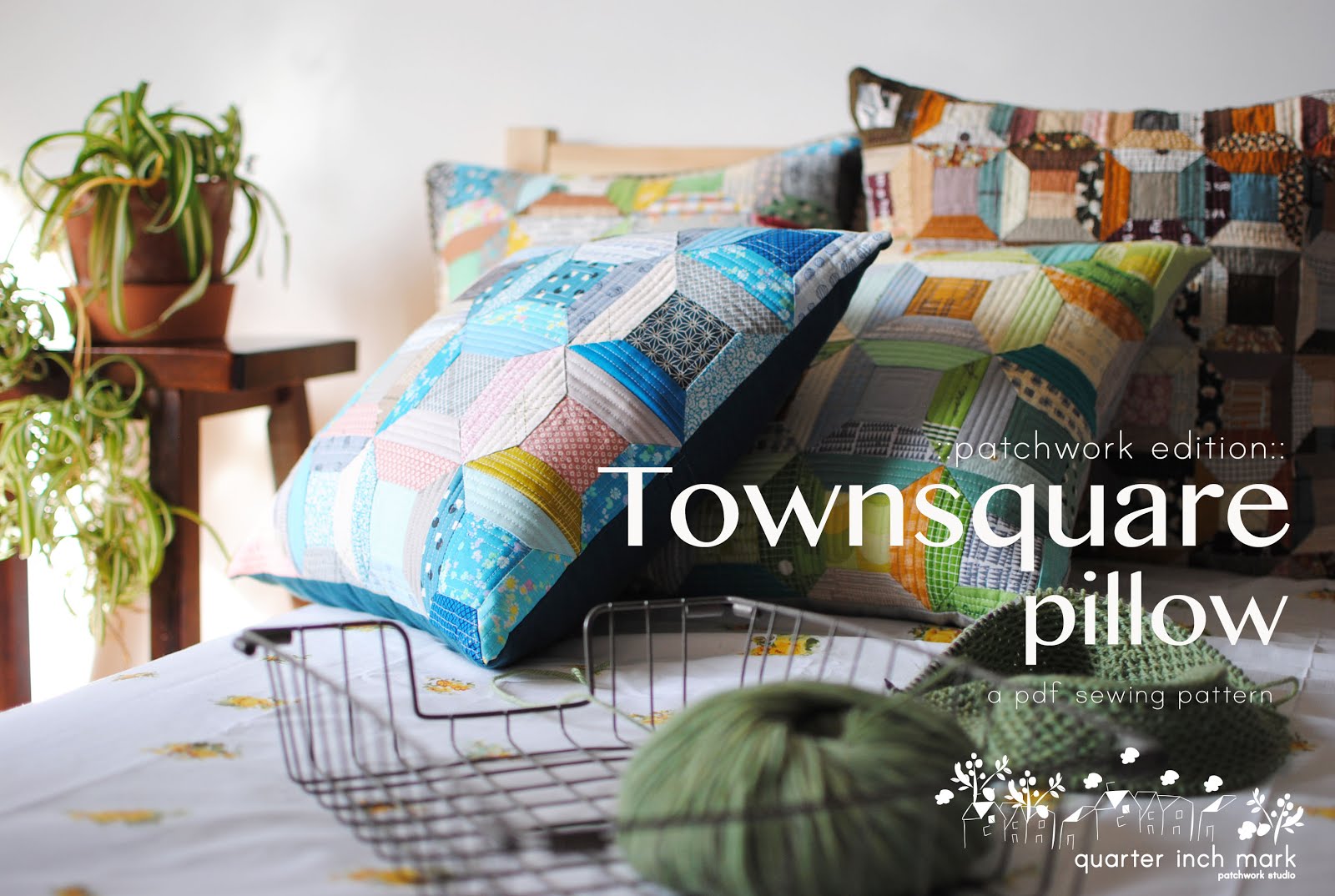 Townsquare Pillow Sewing Pattern