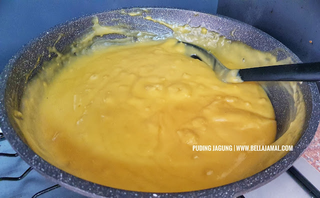 Jagung kastard sukatan resepi cawan puding Puding milo