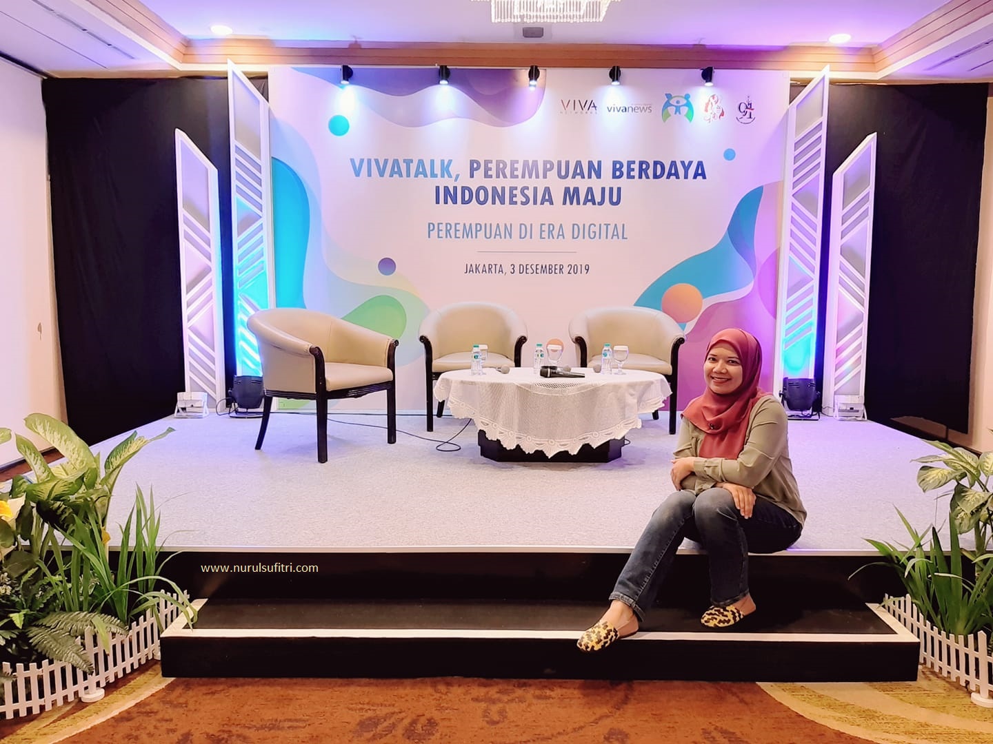 vivatalk peran perempuan di era digital menuju indonesia maju isu kesetaraan gender talkshow nurul sufitri travel lifestyle blogger review hotel millenium