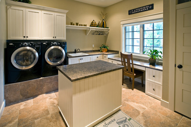 Laundry Room with Island