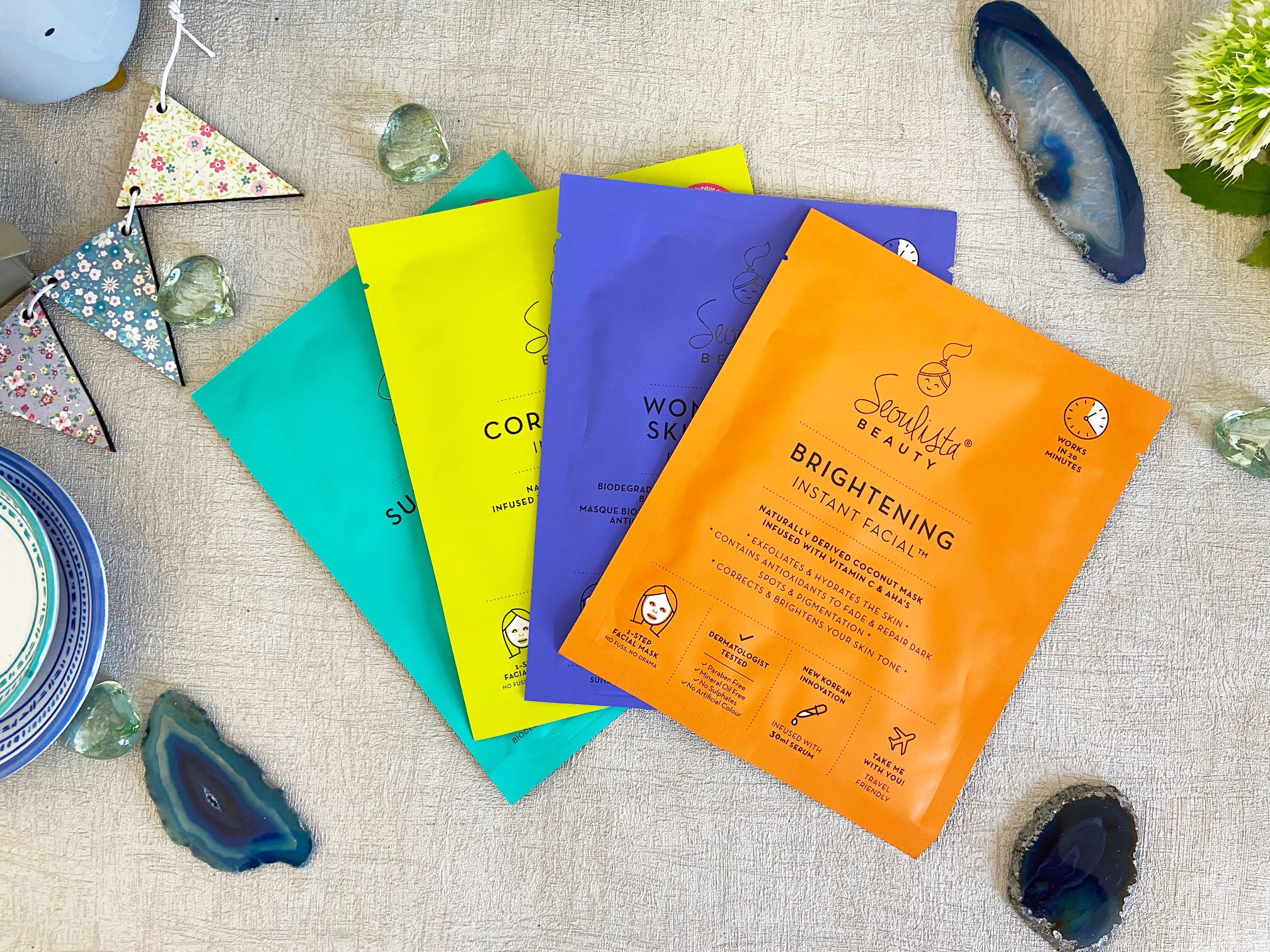 Seoulista Beauty Instant Facial Sheet Masks Review Kathryn's Loves