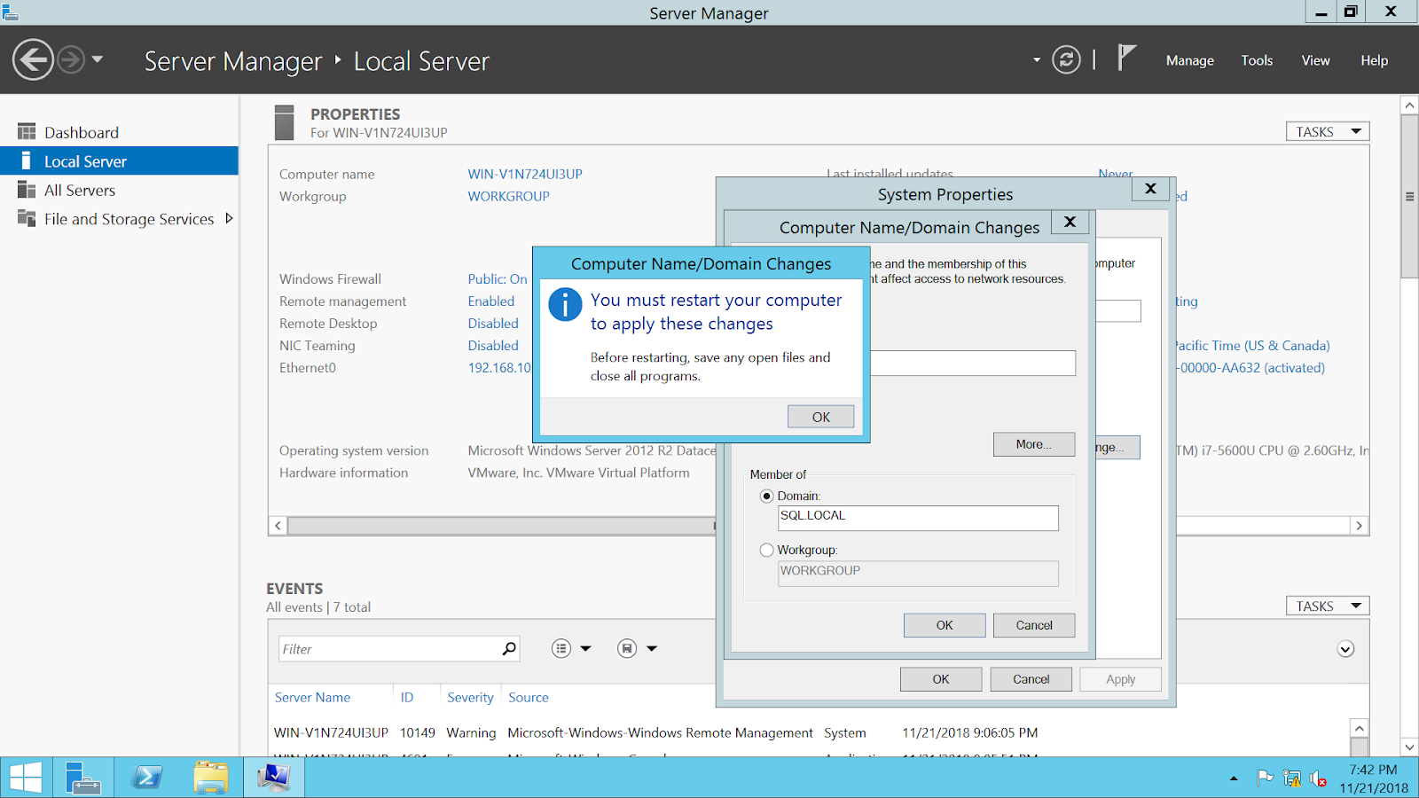 SQL Database server builds: SQL SERVER 1 PART 1