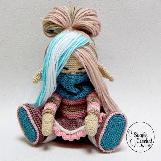 PATRON MUÑECA AMIGURUMI 27473