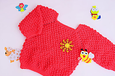 1 - Crochet Imagen Jarsey de nina a crochet muy rapido y sencillo por Majovel Crochet