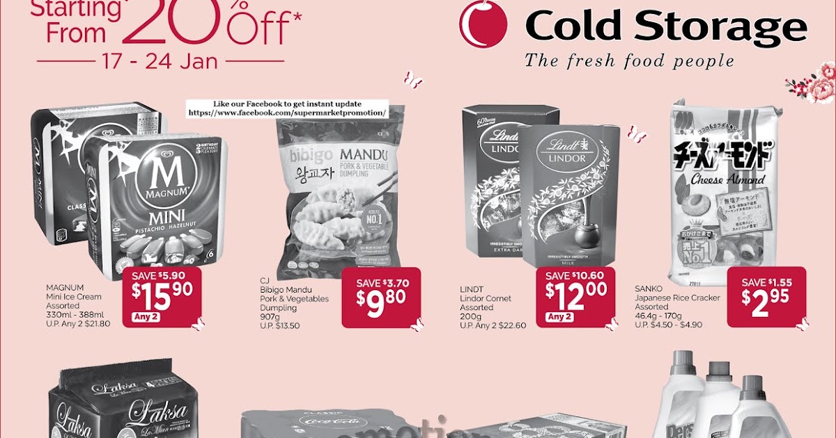 Cold Storage Weekly Promotion Ad 17 24 January 2020 Supermarket