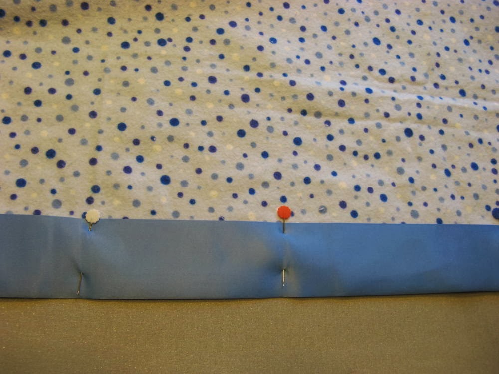 Flannel Baby Blanket With Satin Binding : 9 Steps - Instructables