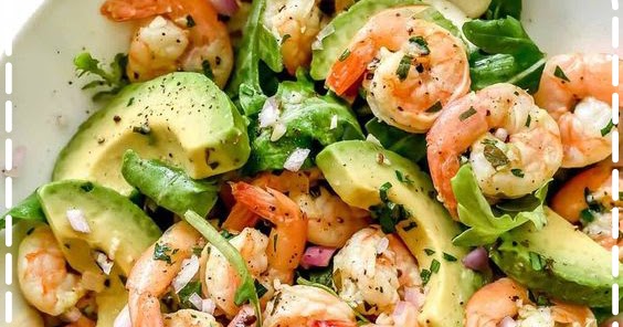 Zitrus Garnelen und Avocado Salad - FANTASTIC FOOD RECIPES