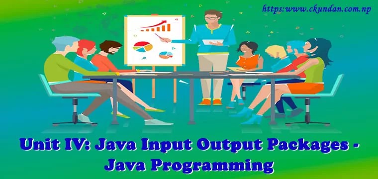 Unit IV: Java Input Output Packages | BCA 5th Semester Java Programming ...