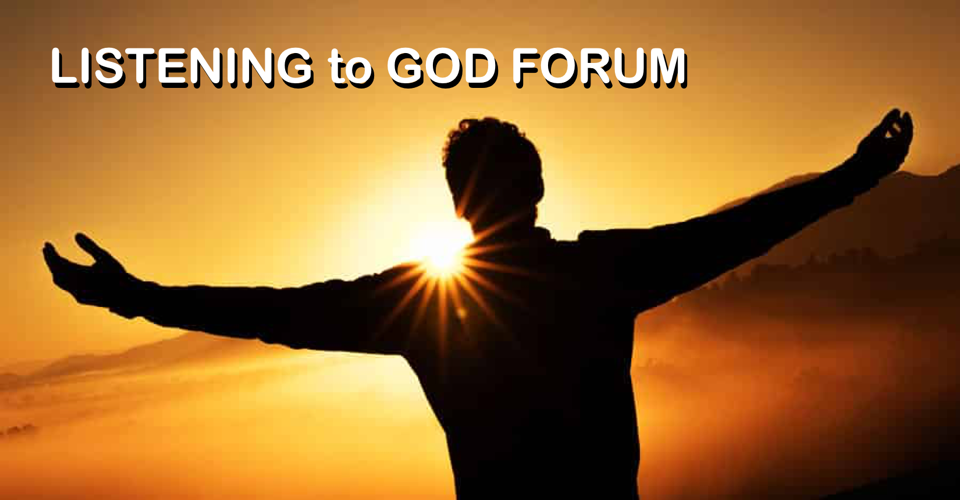 Listening to God Forum