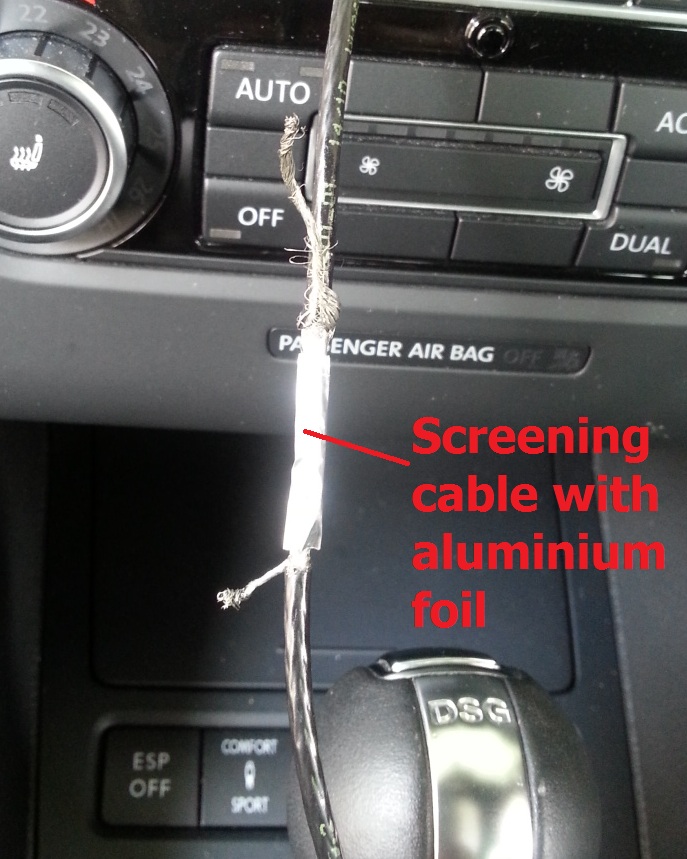 CBX RNS510 & Accessories Antenna Cable Repair