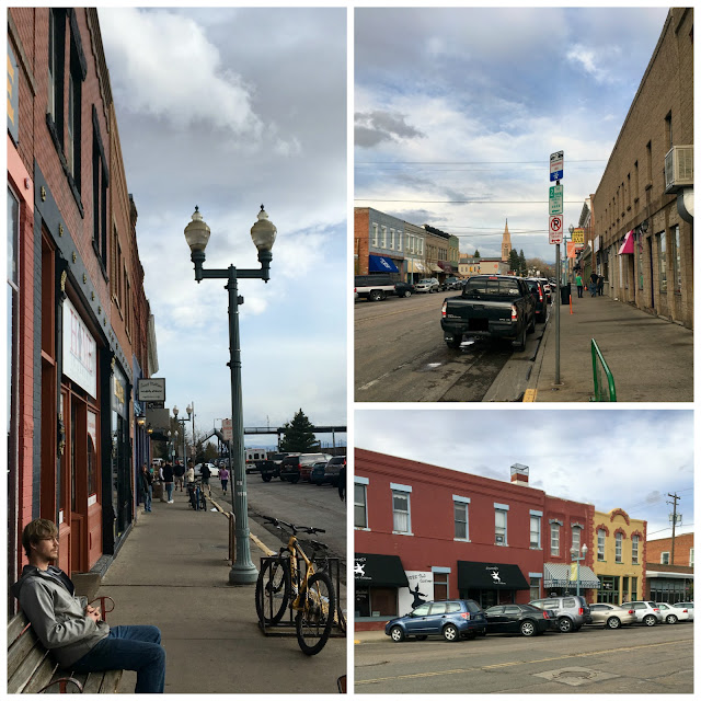 Downtown Laramie, WY_plant based food find_travel review_small town USA