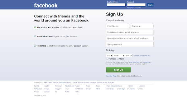How to design and code Facebook Homepage using HTML and CSS only ...