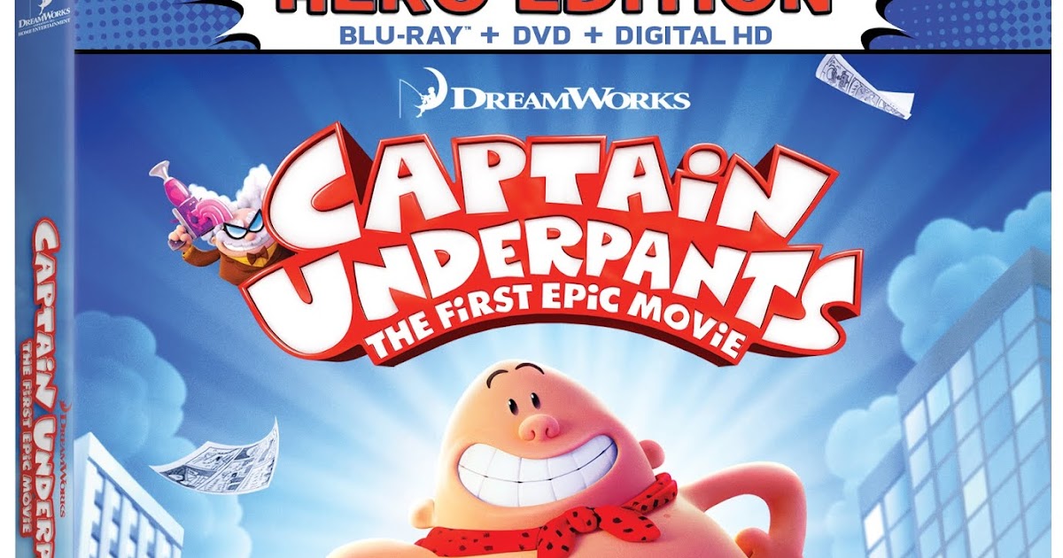 Captain Underpants: The First Epic Movie (DVD) 