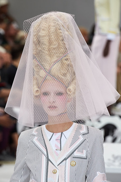 Thom Browne Spring 2020 Collection in Marie Antoinette Rococo Style