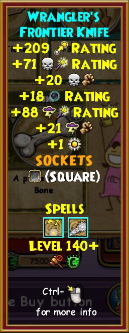 Wizard101 Great Sky Train Robbery Pack Level 140 Gear