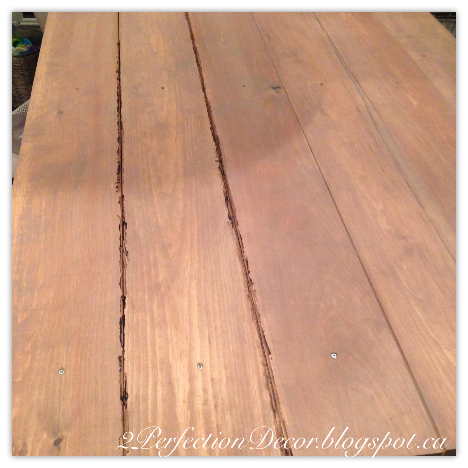 2Perfection Decor How to create a rustic aged wood look