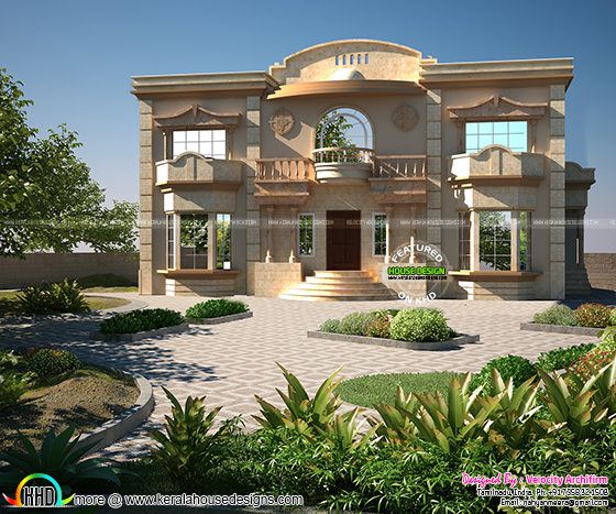 Arabian touch home design