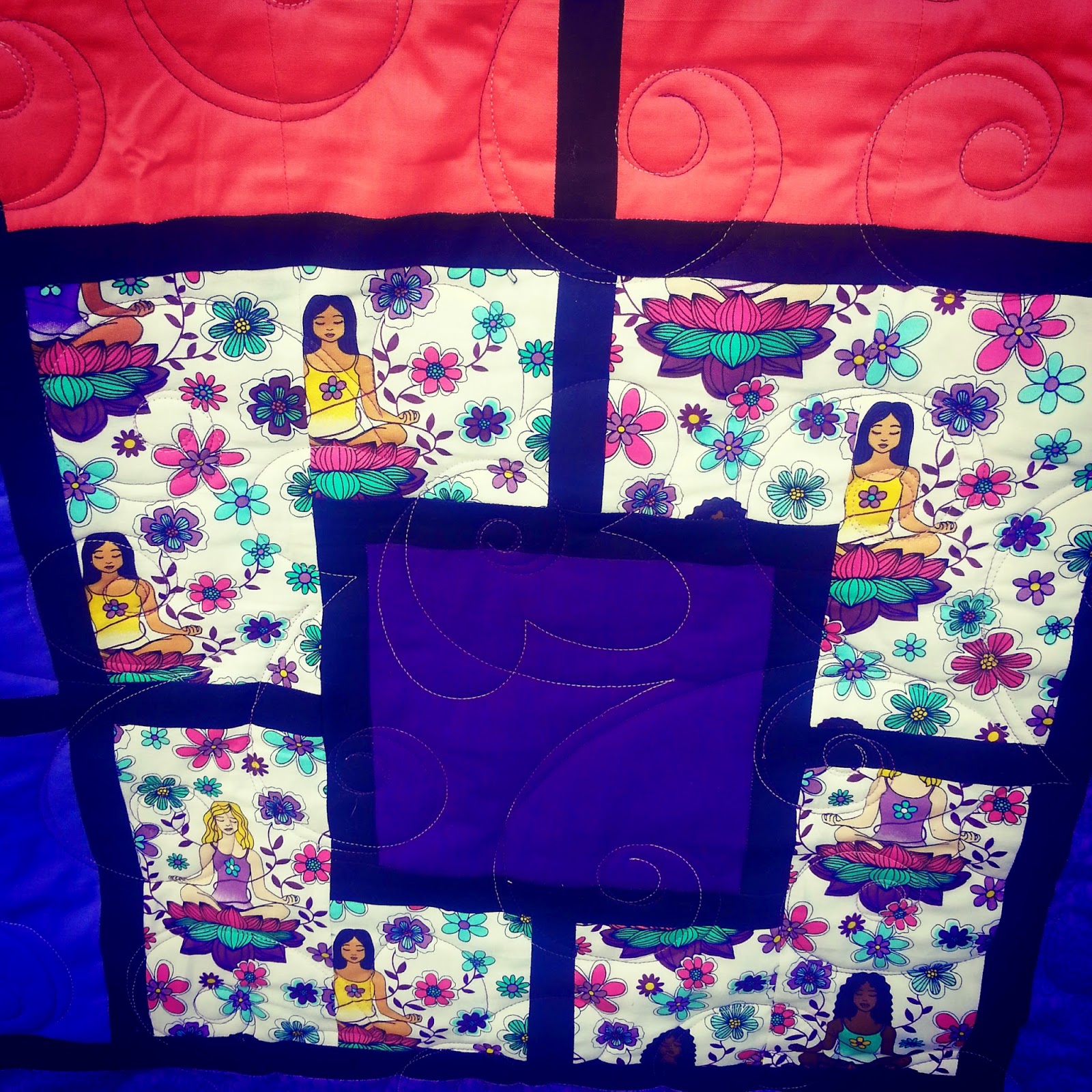 Darvanalee Designs Studio Zen Garden Quilt 55