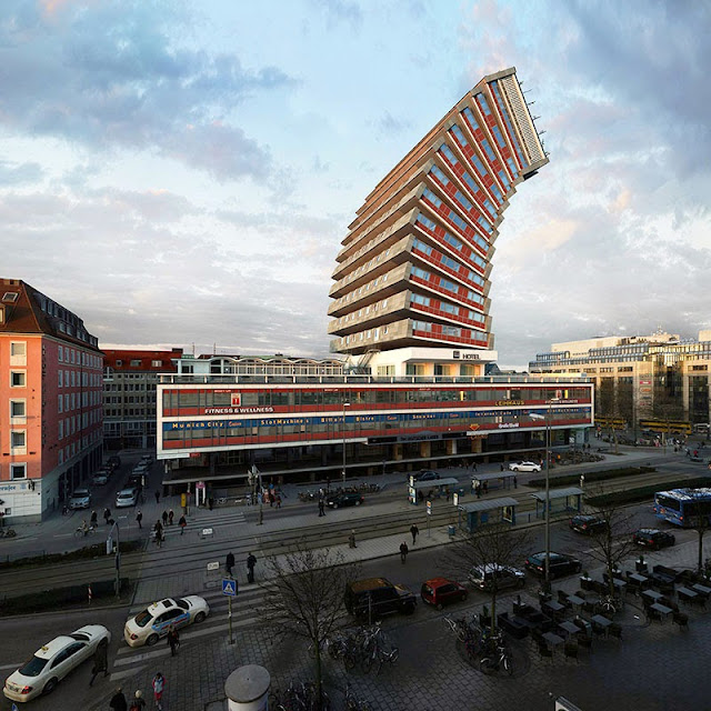 Mismo Edificio en Munich Configurado en 88 Maneras