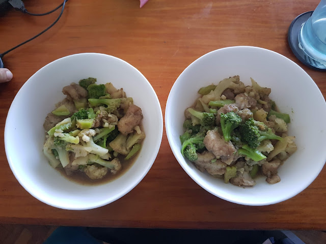 Two Bowls of Dory Veggie Stew