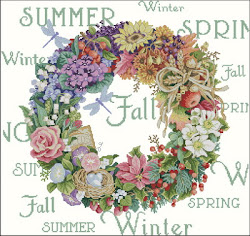 Dimensions Wreath of all seasons