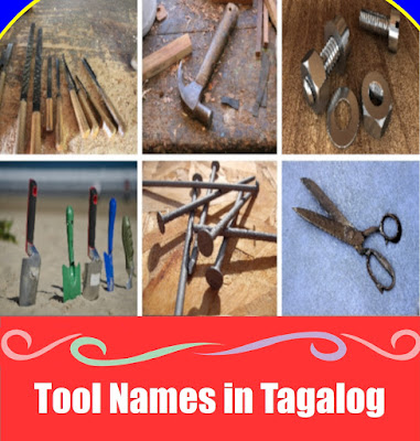 Tools Word List in Tagalog