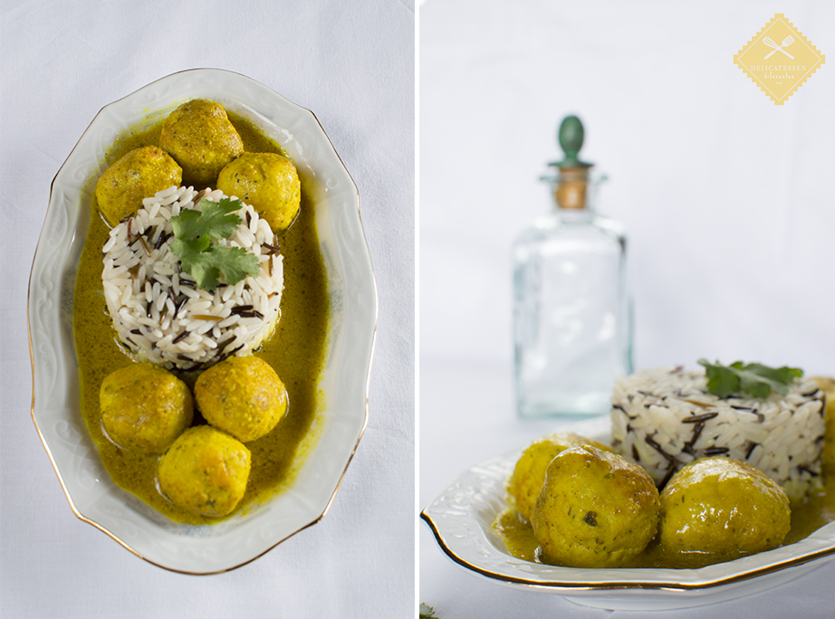 albóndigas salsa de almendra y curry albóndigas salsa de almendra y curry