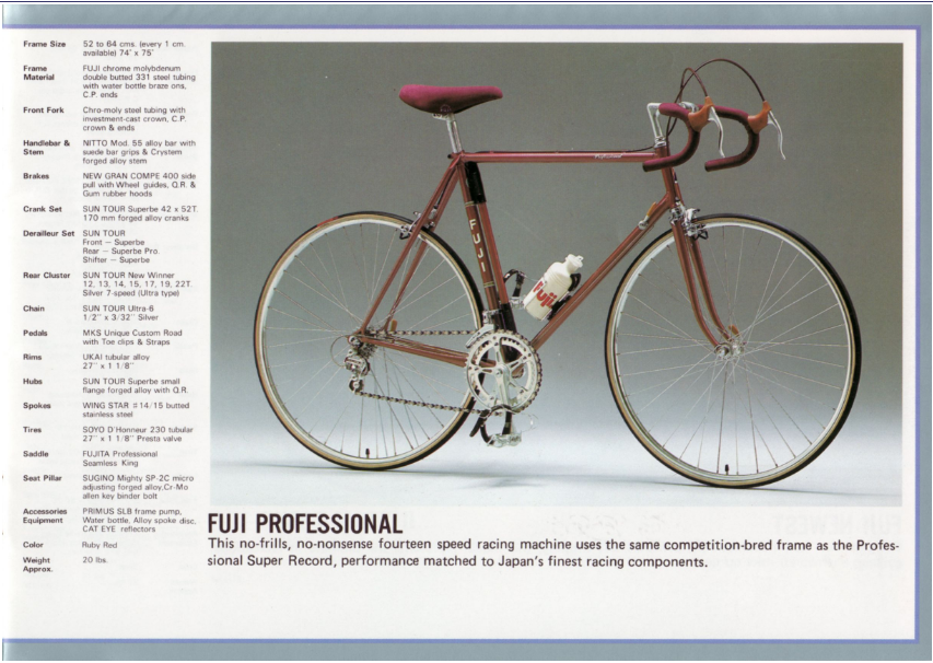 CATALOGUES FUJI FUJI 1982