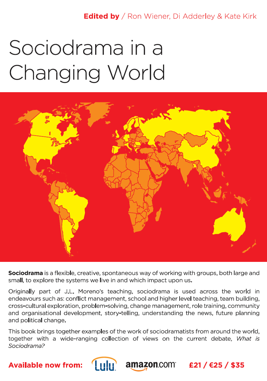 Novo livro sobre Sociodrama: Sociodrama in a Changing World