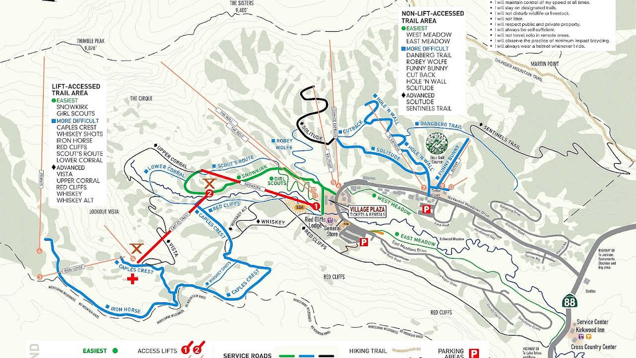 Vail Bike Trail Map - Bikes Choices