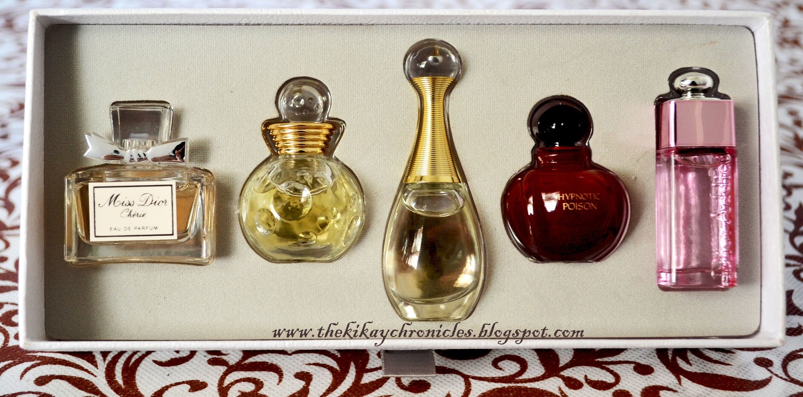 The ChinChin Chronicles: Review: Christian Dior Mini Perfume Set