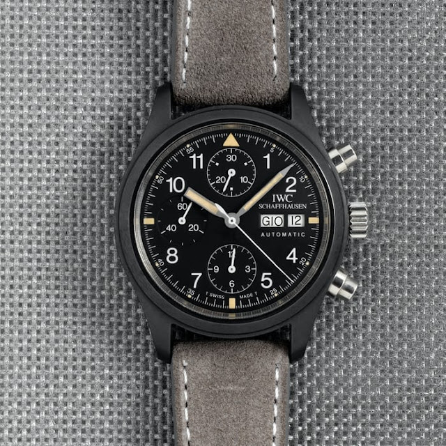 Review the IWC Pilot Chronograph "Tribute 3705" Replica With Low Price