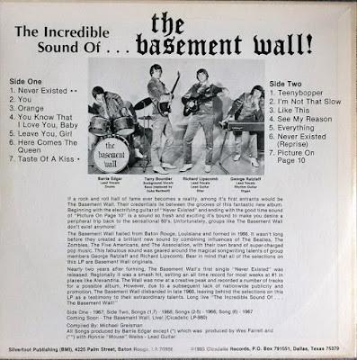The Basement Wall & The New Breed - The Incredible Sound Of the Basement Wall /Want Ad Reader