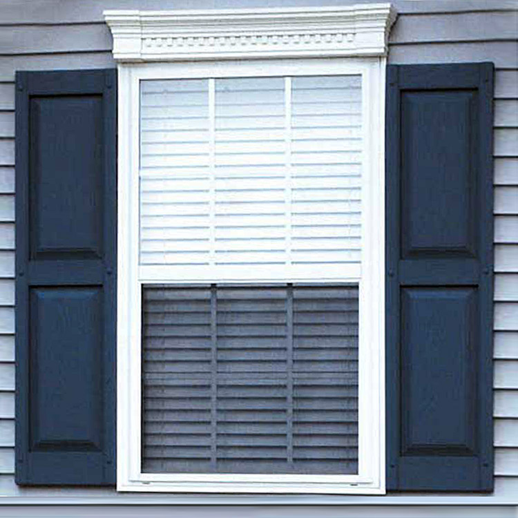 The shutters were originally used in the windows in front of the glass to p...
