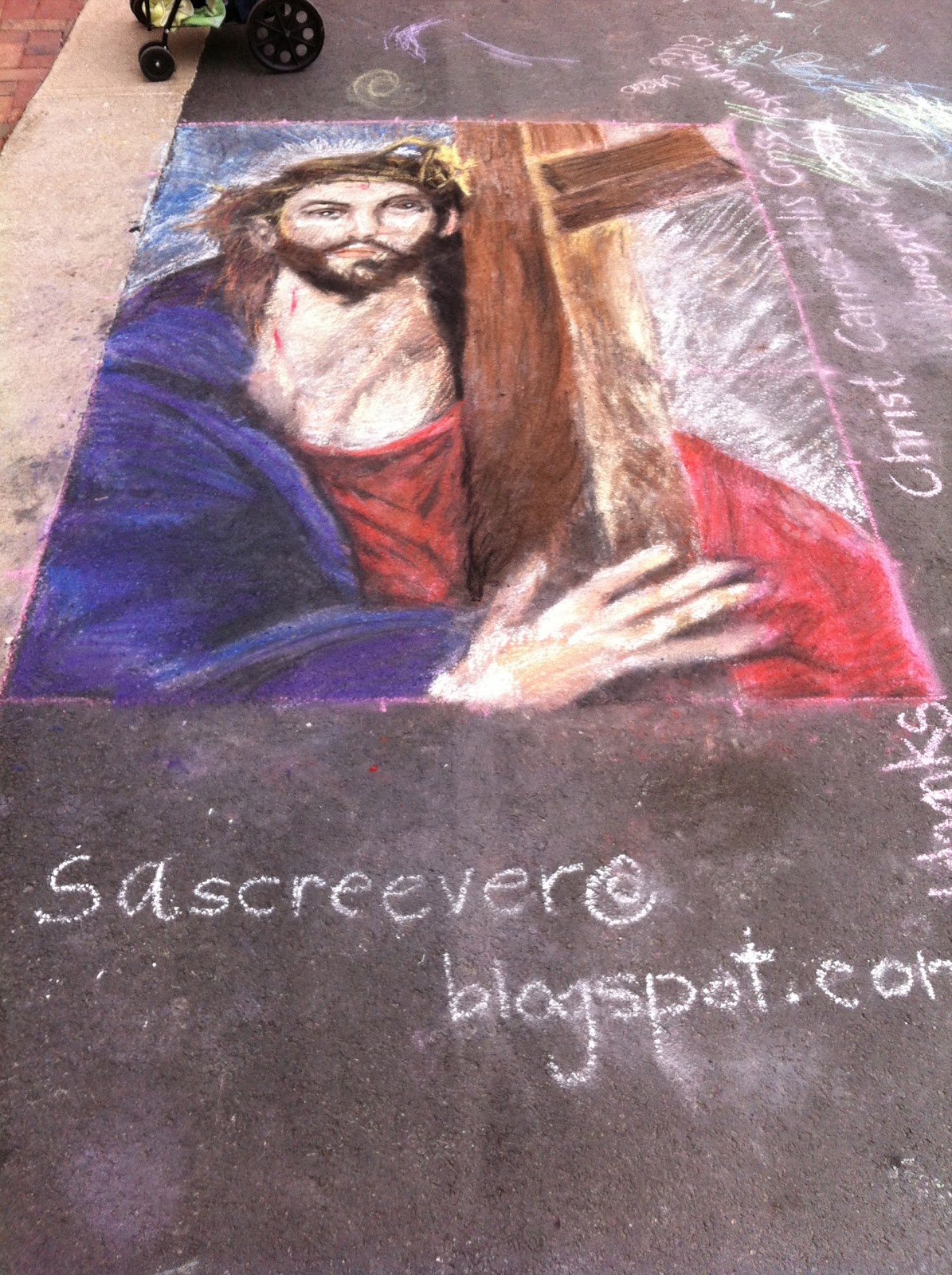 San Antonio Screever Jesus Carries the Cross, and El Greco Started as