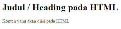 Belajar Membuat Web Berbasis HTML PEMULA Belajar Membuat Web Berbasis HTML PEMULA