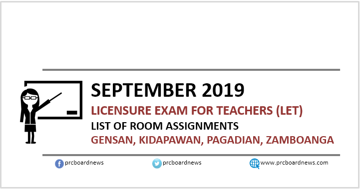 Prc list of examinees for teachers september 2021 picture