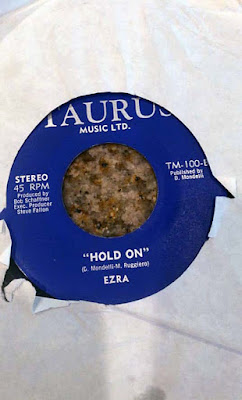 Ezra 45rpm record... "Hold On"
