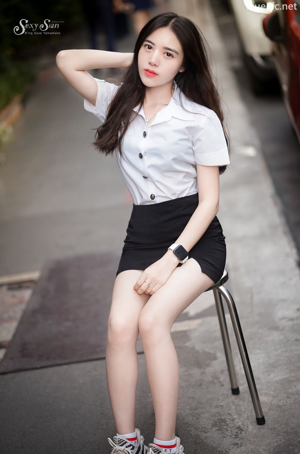 Thailand beautiful girl - Chonticha Chalimewong - Thai Girl Student uniform - TruePic.net - Picture 5