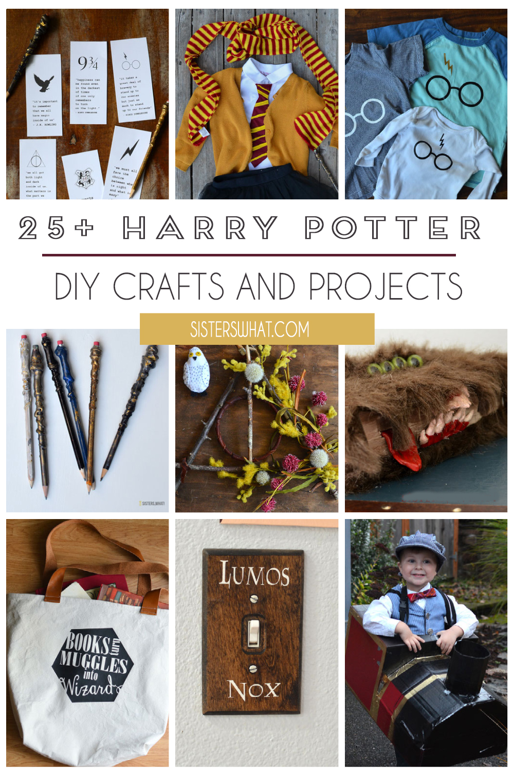DIY Harry Potter Crafts and Printables - Sisters, What!