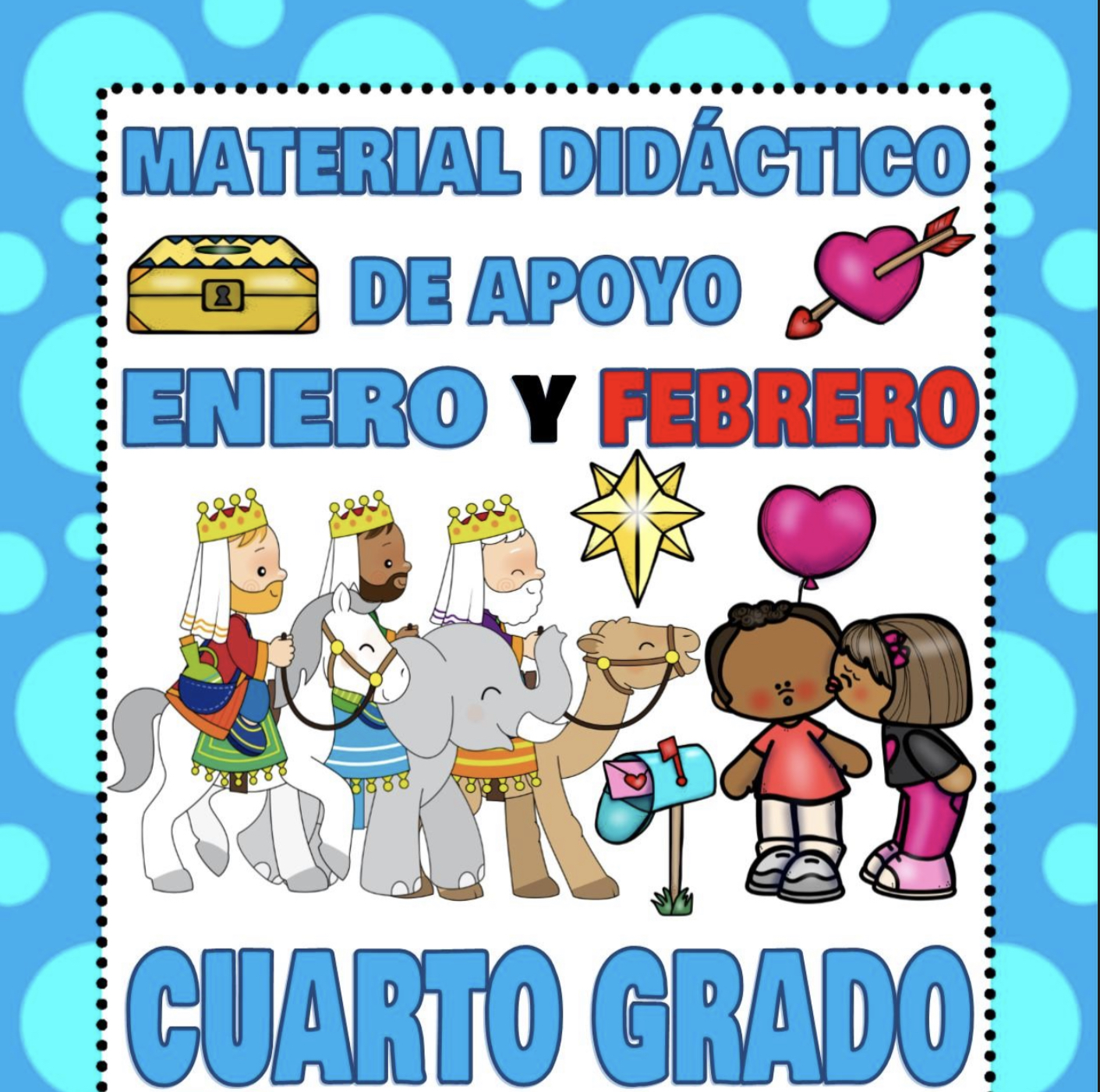 Material de apoyo Segundo Trimestre para 4º Cuarto grado 20182019 (EneroFebrero) Mi Salón de Material de apoyo Segundo Trimestre para 4º Cuarto grado 20182019 (EneroFebrero) Mi Salón de