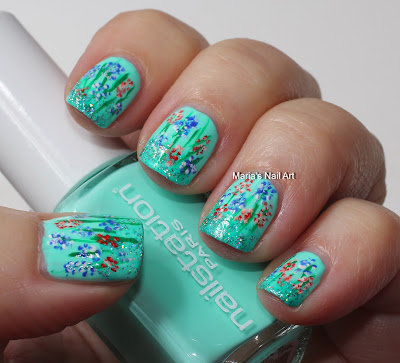 Marias Nail Art and Polish Blog: Juicy gossip in the field of flowers