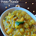 Poori masala recipe | Potato masala for poori | Poori kizhangu | how to make poori masala