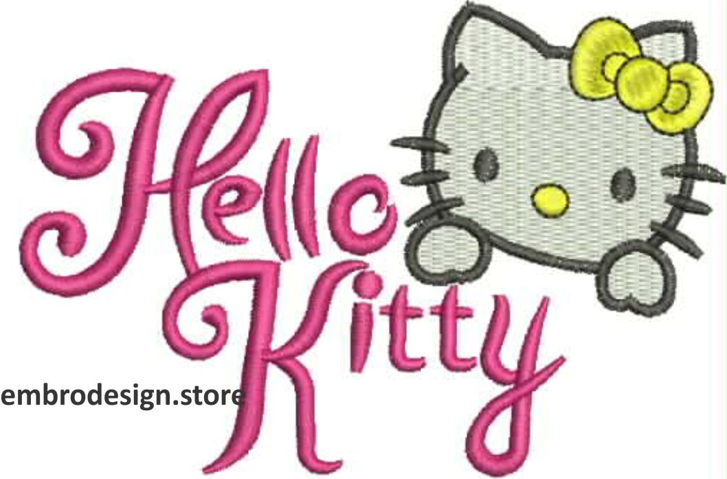 Free Download Embroidery Hello Kitty (file format Emb)