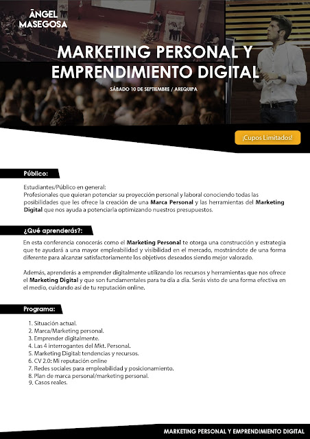 Conferencia marketing Arequipa