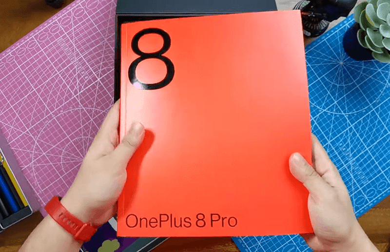 OnePlus 8 Pro coffee table book