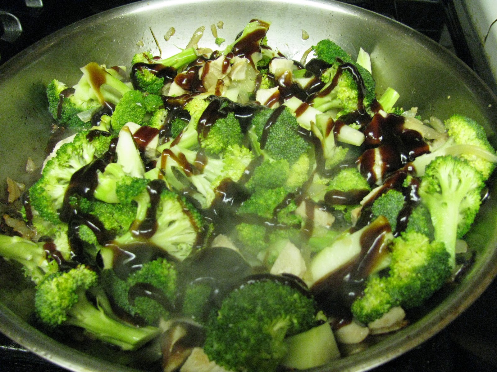 PASSION ON THE STOVE TOP Chicken and Broccoli In Oyster Sauce