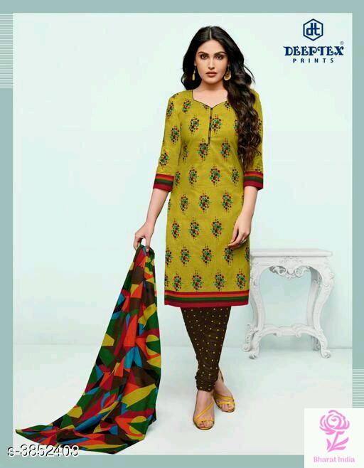 Cotton Dress material offer limited period, ₹560/ Free COD, Whatsapp+919199626046